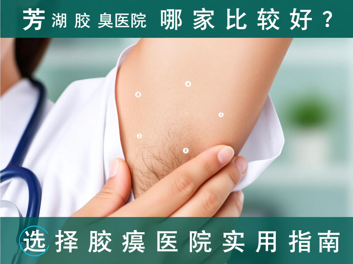 芜湖腋臭医院哪家比较好？选择芜湖腋臭医院的实用指南