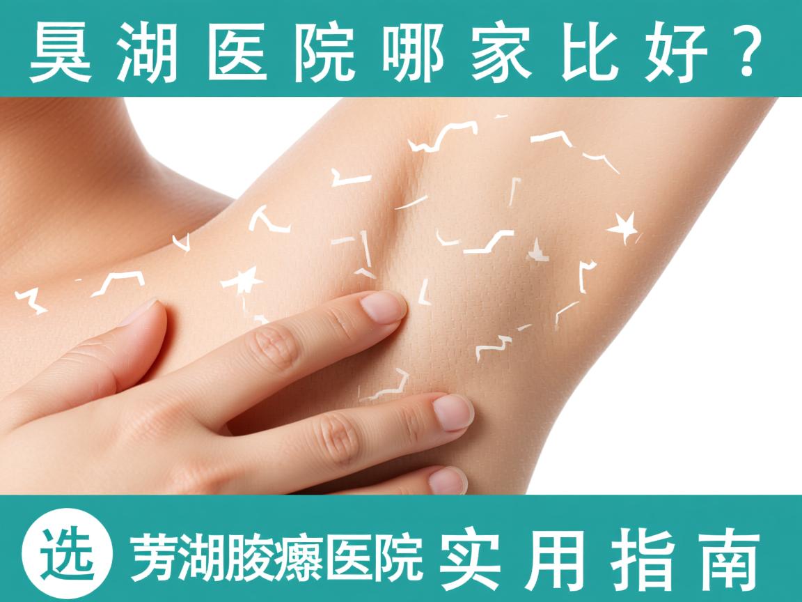 芜湖腋臭医院哪家比较好？选择芜湖腋臭医院的实用指南