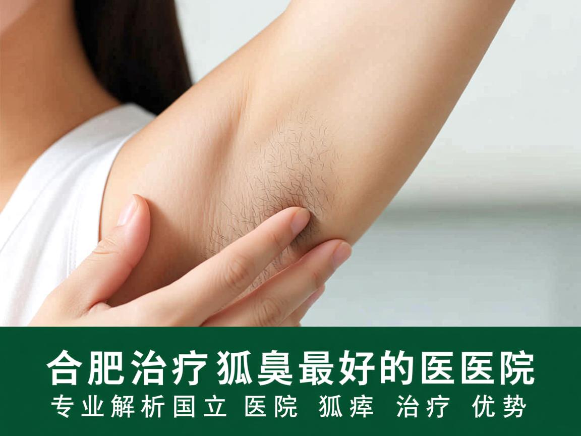 合肥治疗狐臭最好的医院，专业解析国立医院狐臭治疗优势