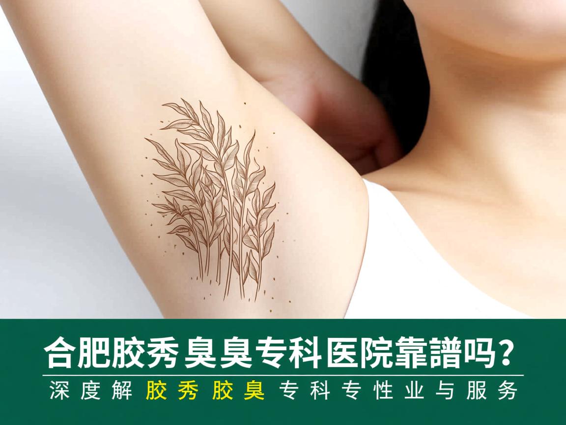 合肥腋秀腋臭专科医院靠谱吗？深度解析腋秀腋臭专科的专业性与服务