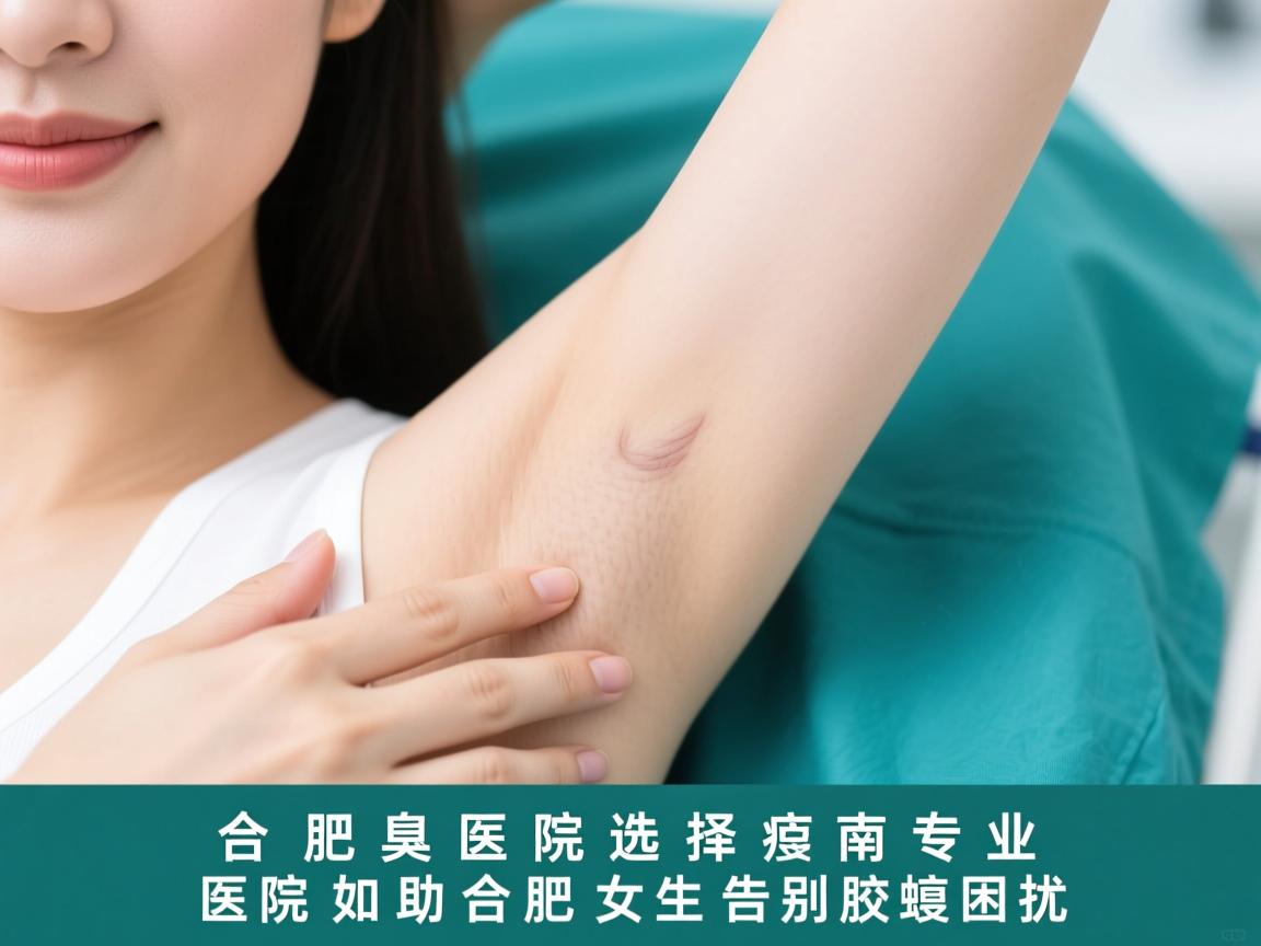 合肥腋臭医院选择指南，专业腋臭医院如何助力合肥女生告别腋臭困扰