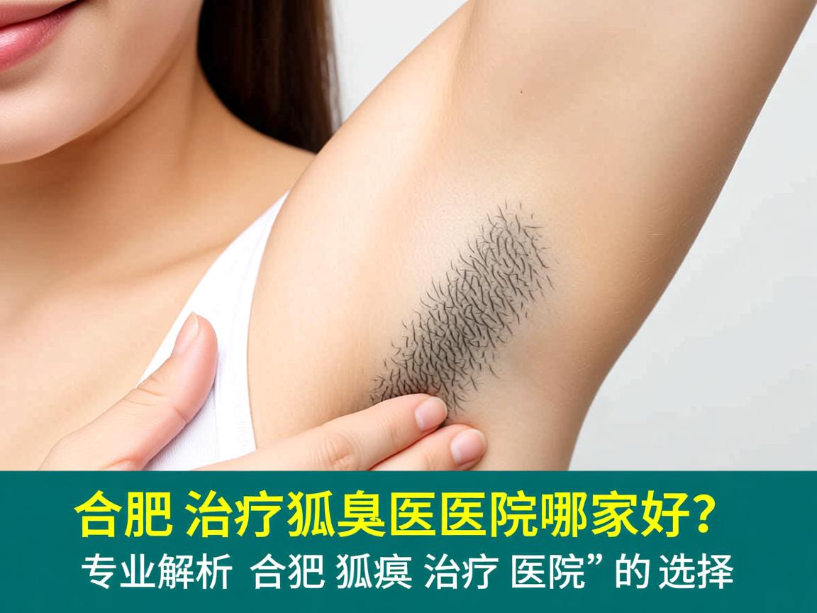 合肥治疗狐臭医院哪家好？专业解析合肥狐臭治疗医院的选择