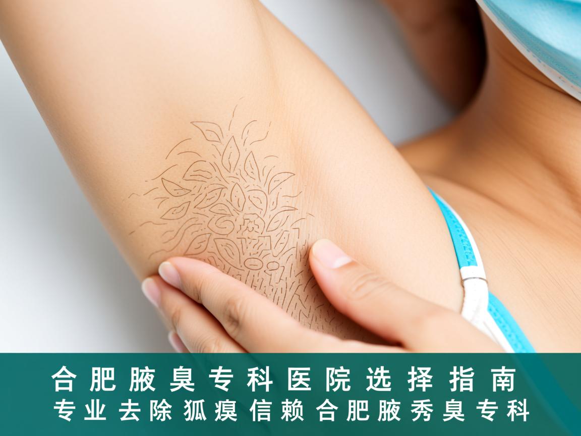 合肥腋臭专科医院选择指南，专业去除狐臭，信赖合肥腋秀腋臭专科