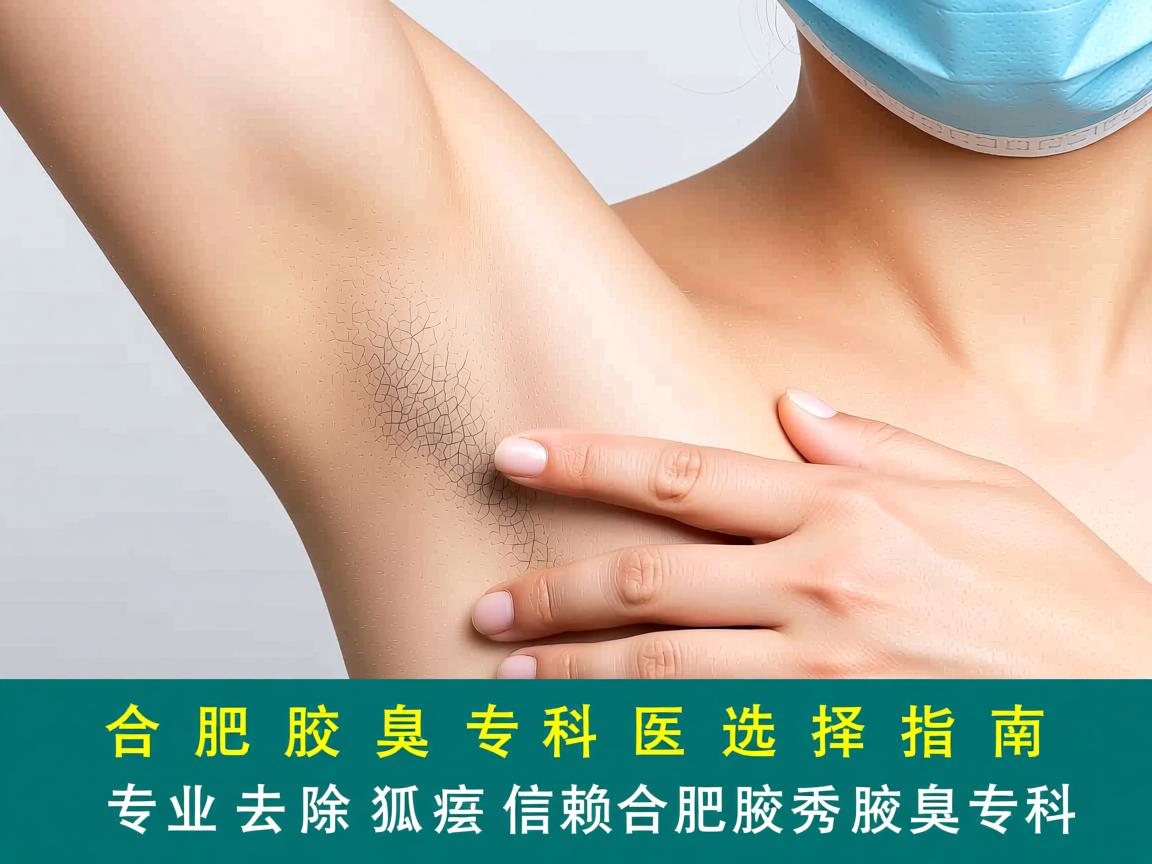 合肥腋臭专科医院选择指南，专业去除狐臭，信赖合肥腋秀腋臭专科