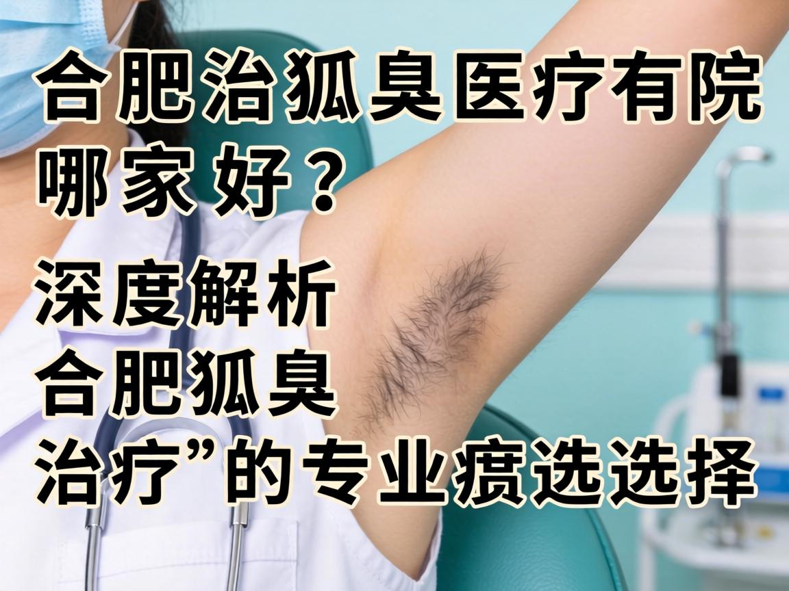 合肥治狐臭医院哪家好？深度解析合肥狐臭治疗的专业选择