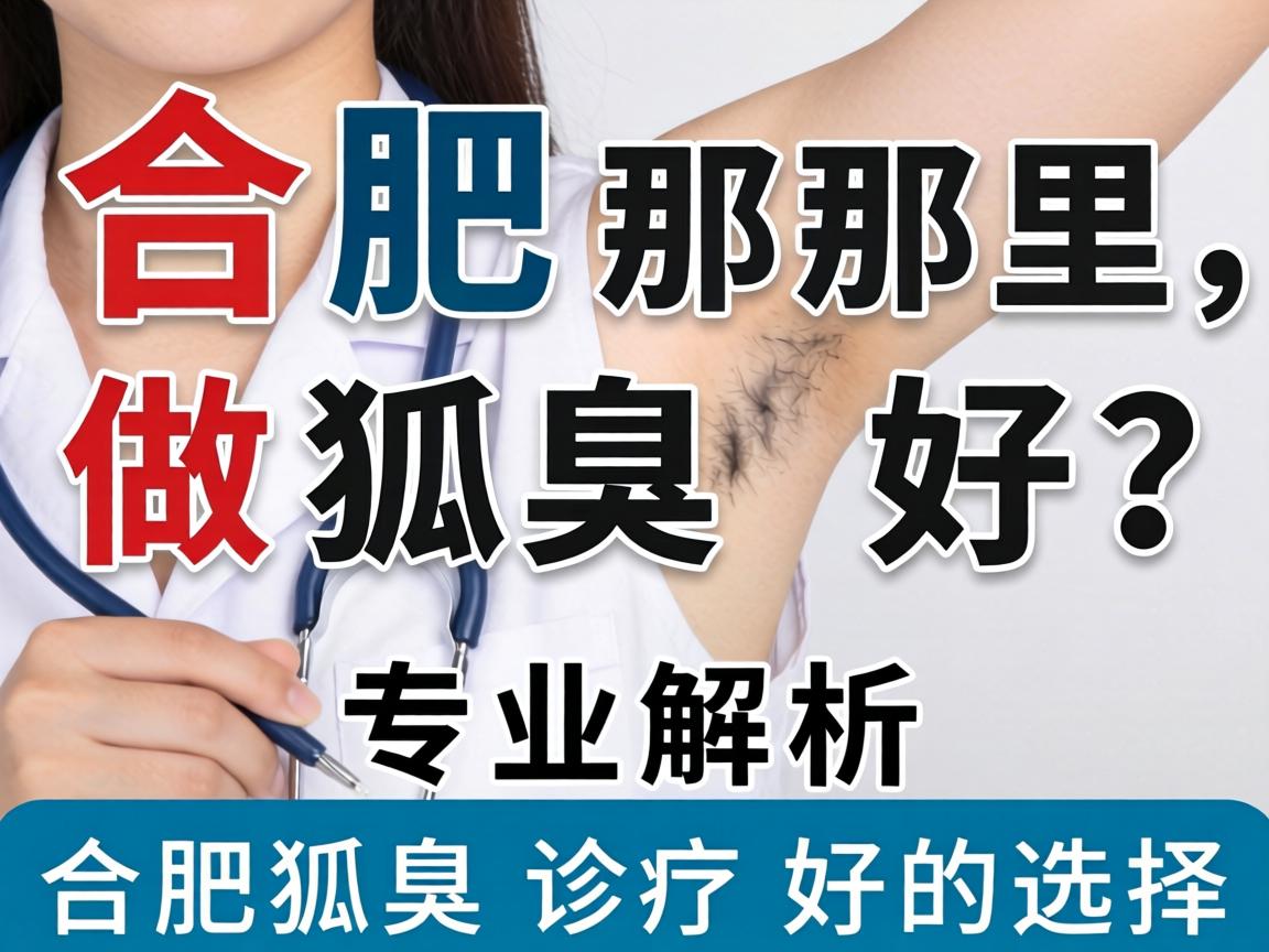 合肥那里做狐臭好？专业解析合肥狐臭诊疗好的选择