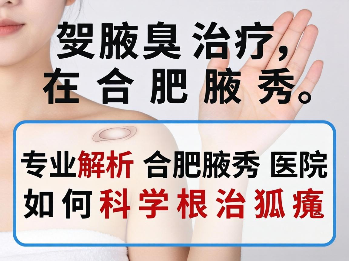 腋臭治疗在合肥腋秀，专业解析合肥腋秀医院如何科学根治狐臭
