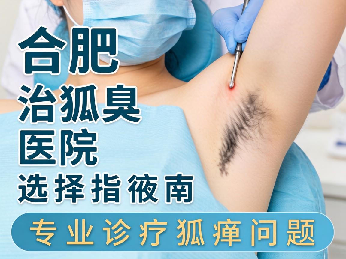 合肥治狐臭医院选择指南，专业诊疗狐臭问题