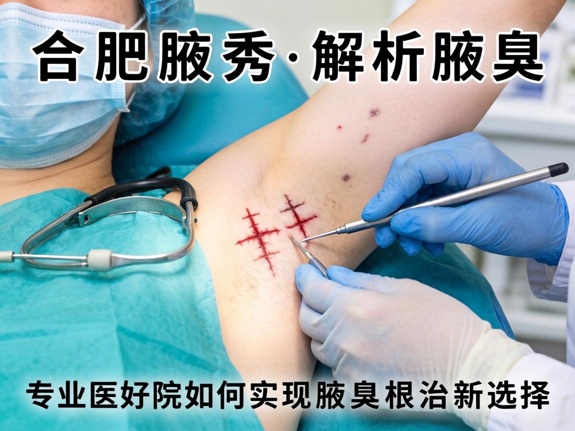 合肥腋秀解析腋臭手术，专业医院如何实现腋臭根治新选择