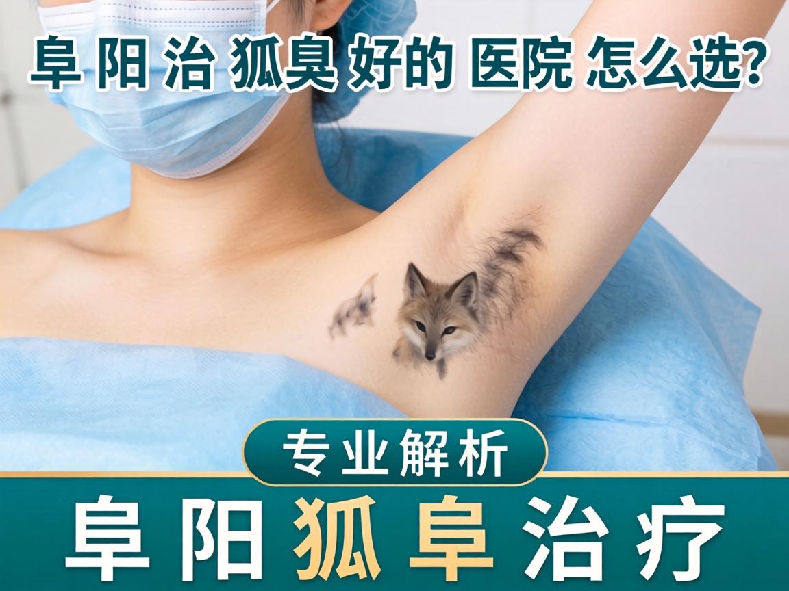 阜阳治狐臭好的医院怎么选？专业解析阜阳狐臭治疗