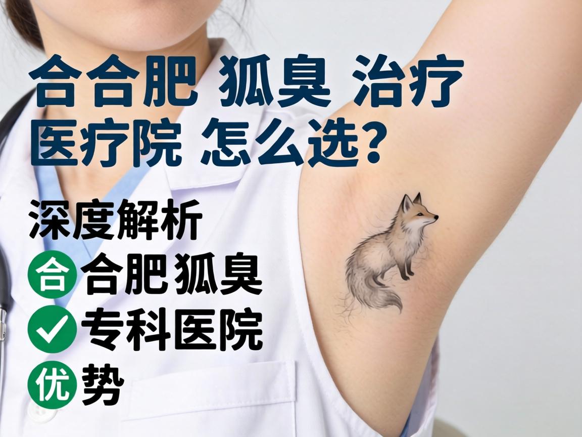 合肥狐臭治疗医院怎么选？深度解析合肥狐臭专科医院优势