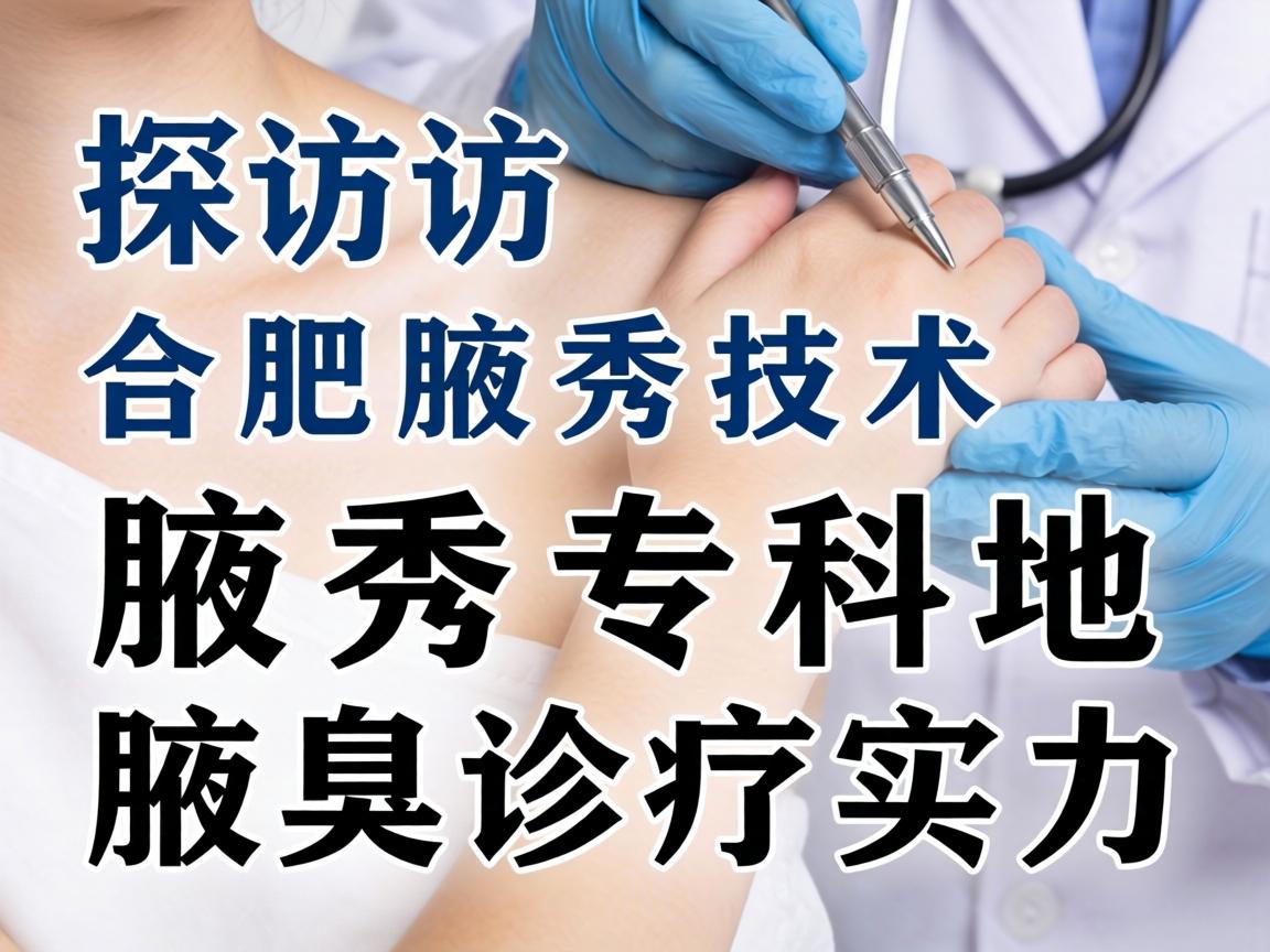 探访合肥腋秀腋臭技术，解析腋秀专科的腋臭诊疗实力