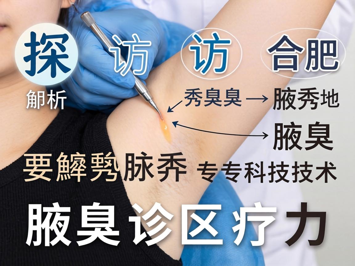 探访合肥腋秀腋臭技术，解析腋秀专科的腋臭诊疗实力