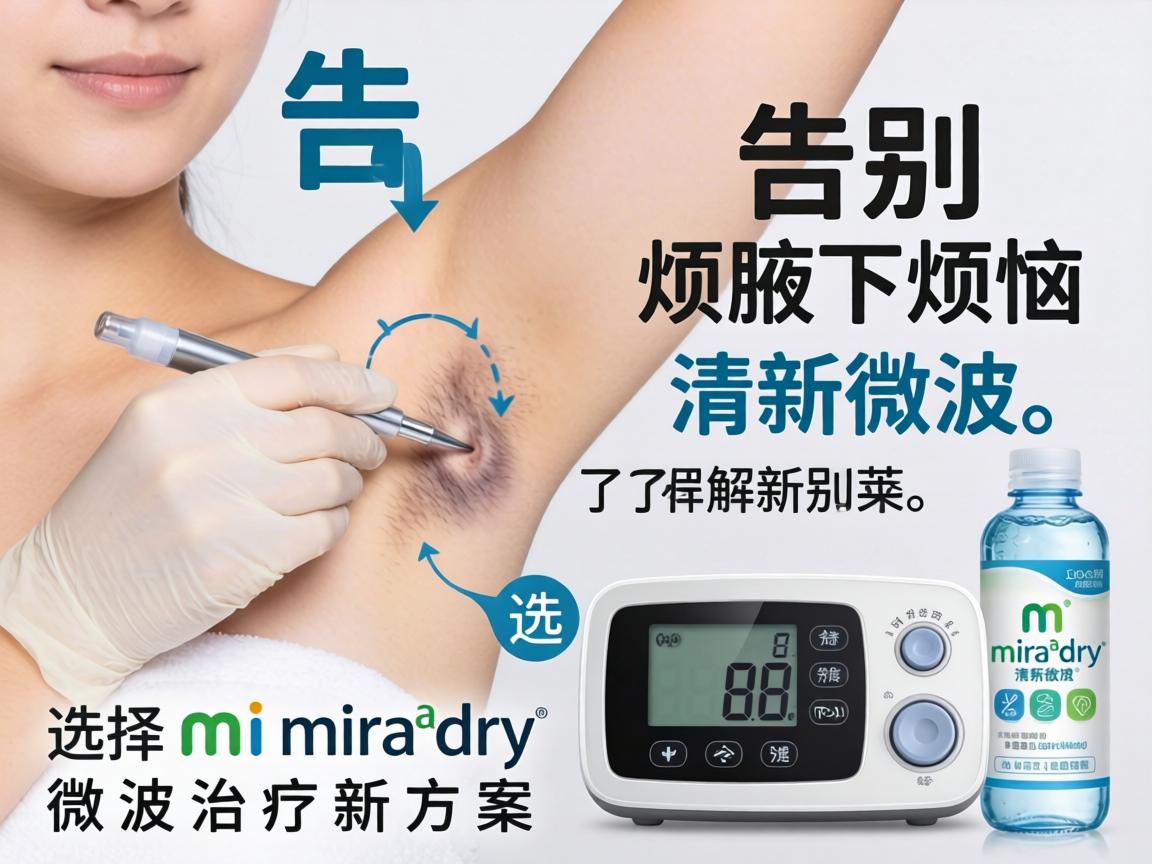 告别腋下烦恼，了解miradry清新微波，选择miradry微波治疗新方案