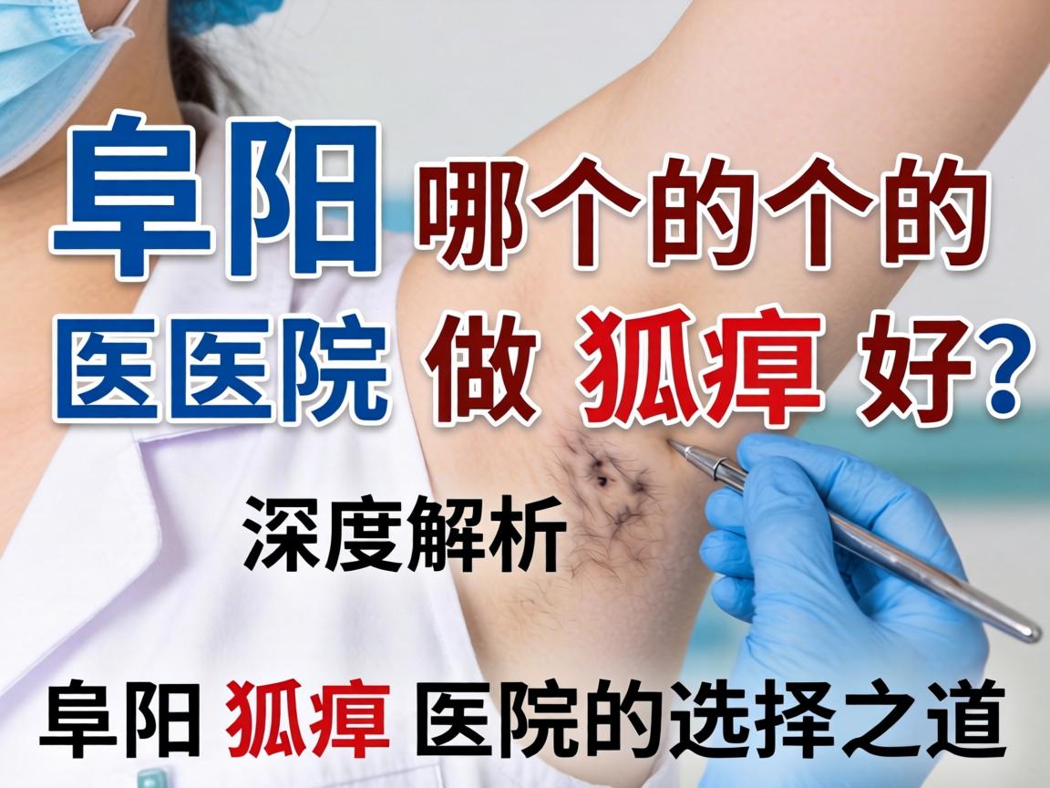 阜阳哪个医院做狐臭好？深度解析阜阳狐臭医院的选择之道