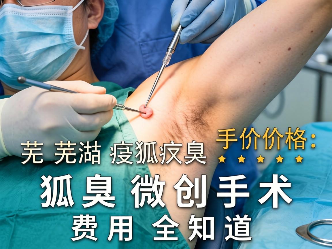 深度解析芜湖狐臭手术价格，狐臭微创手术费用全知道