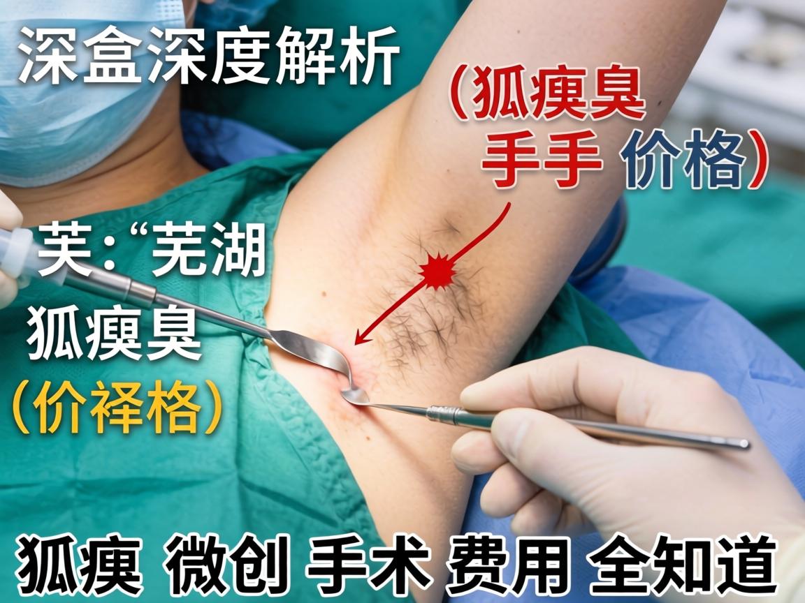 深度解析芜湖狐臭手术价格，狐臭微创手术费用全知道