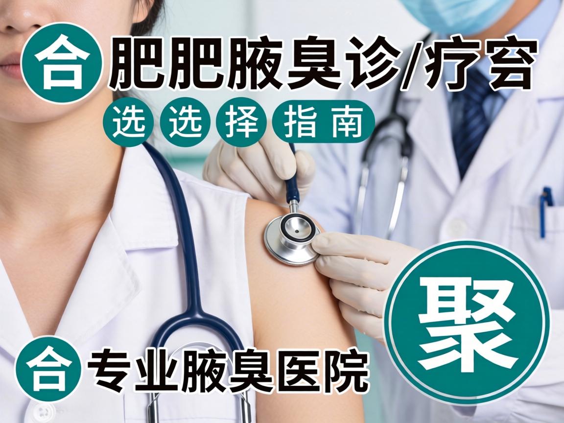 合肥腋臭诊疗选择指南，聚焦合肥专业腋臭医院