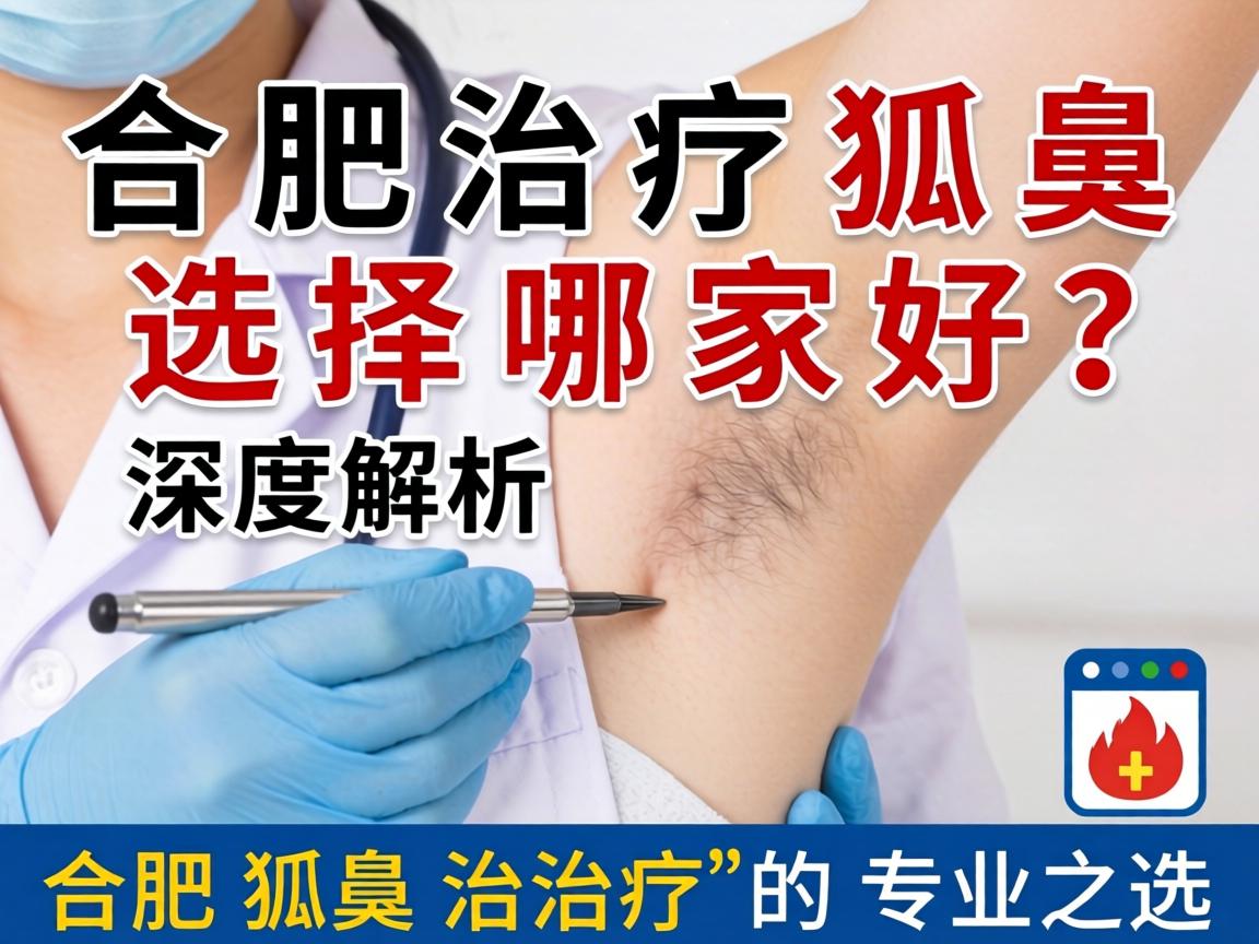 合肥治疗狐臭选择哪家好？深度解析合肥狐臭治疗的专业之选