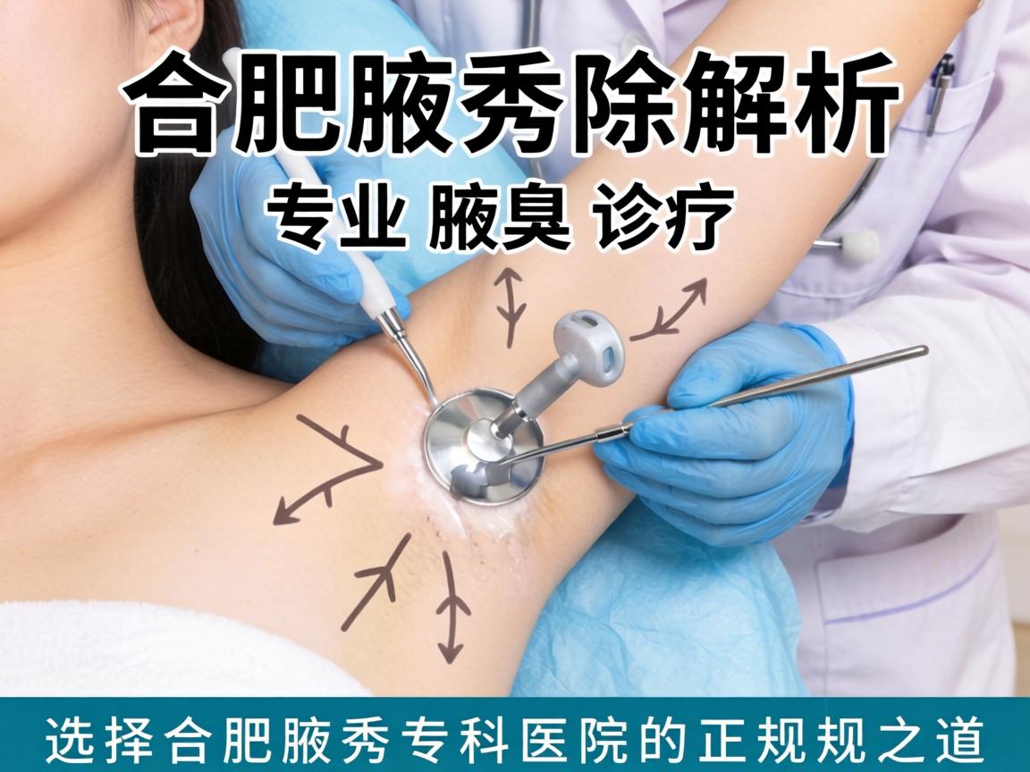 合肥腋秀解析，专业腋臭诊疗，选择合肥腋秀专科医院的正规之道