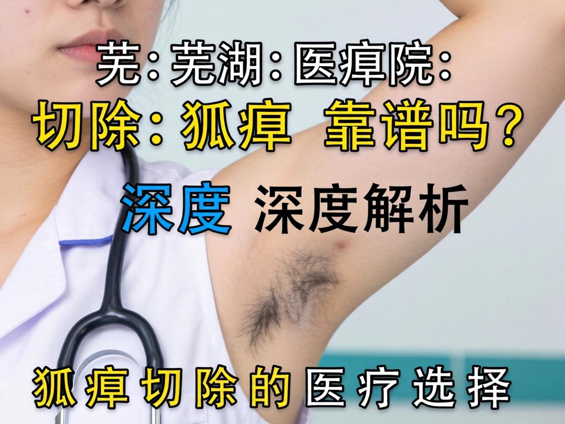 芜湖医院切除狐臭靠谱吗？深度解析狐臭切除的医疗选择
