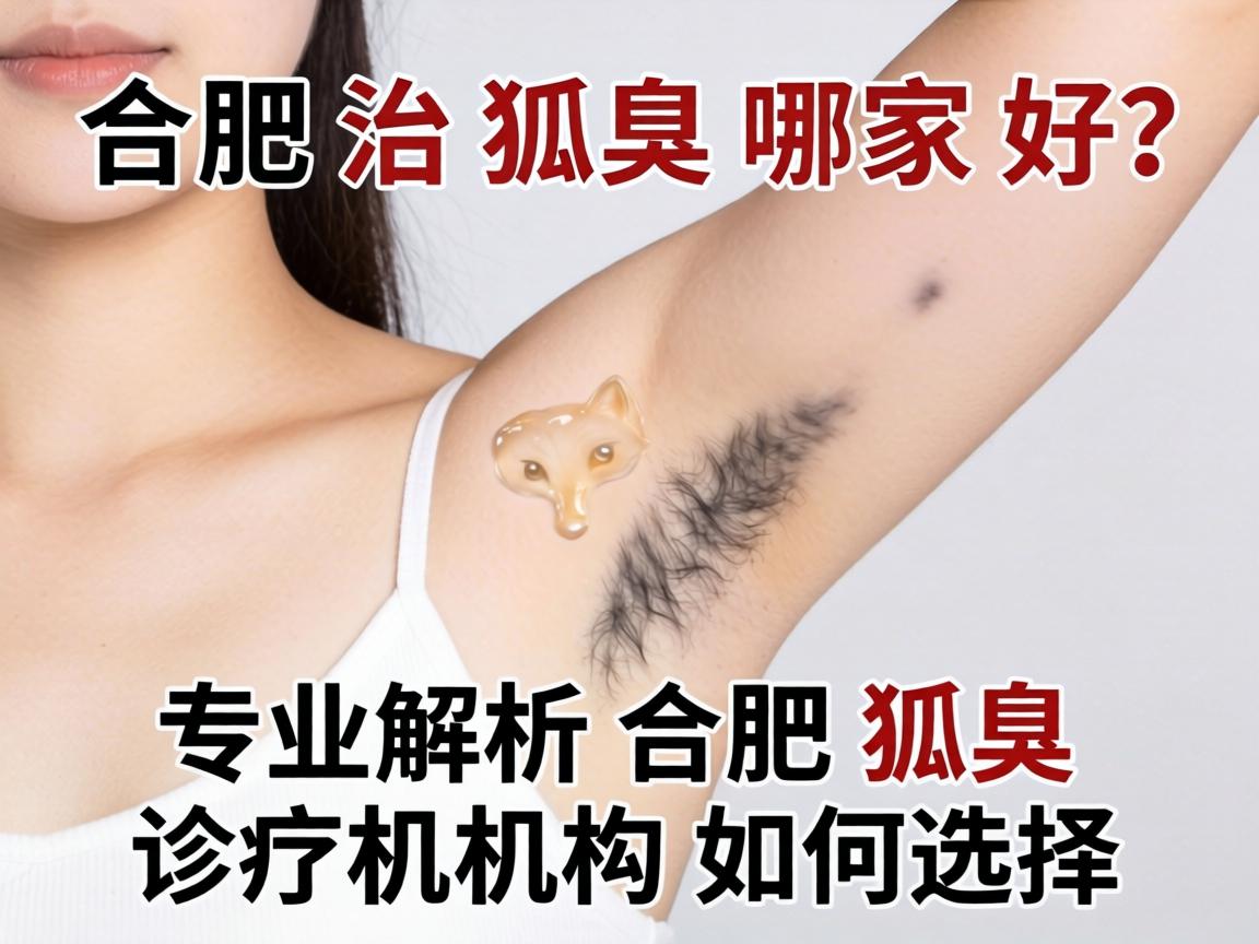 合肥治狐臭哪家好？专业解析合肥狐臭诊疗机构如何选择