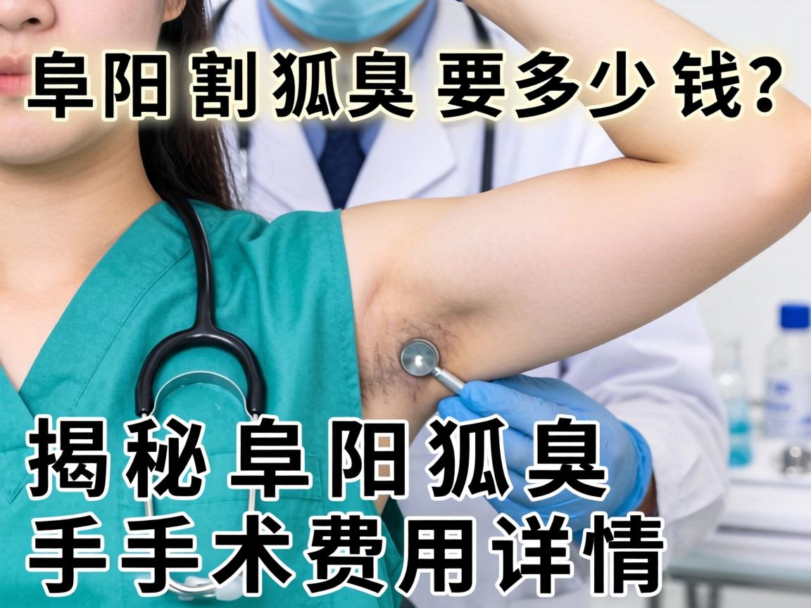 阜阳割狐臭要多少钱？揭秘阜阳狐臭手术费用详情