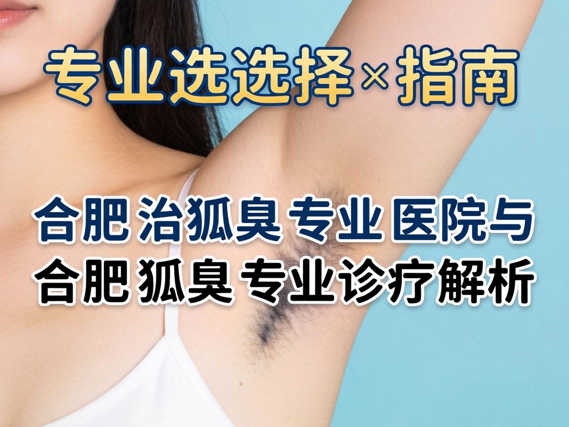 专业选择指南，合肥治狐臭专业医院与合肥狐臭专业诊疗解析