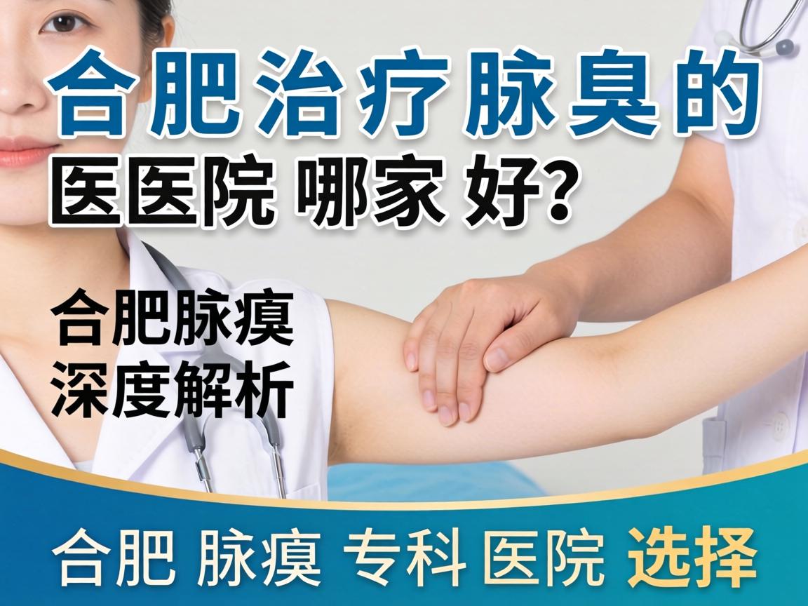合肥治疗腋臭的医院哪家好？深度解析合肥腋臭专科医院选择