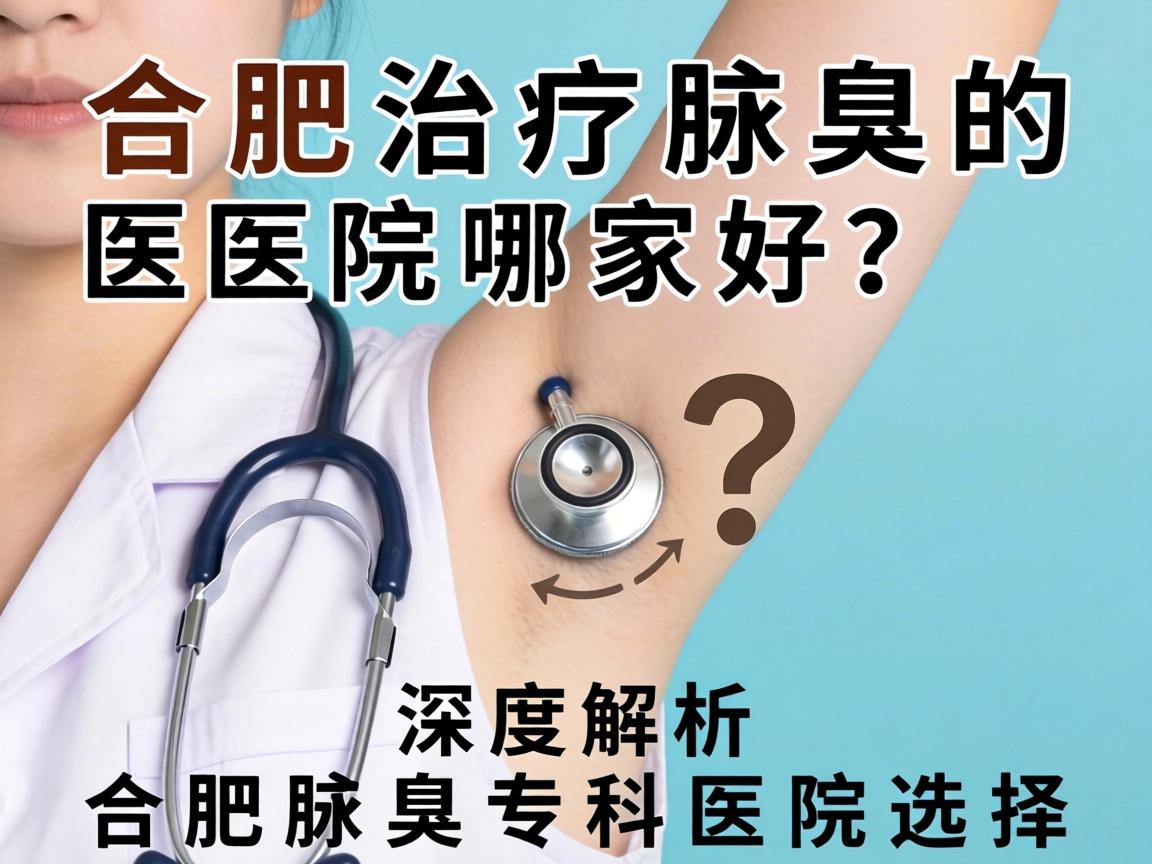 合肥治疗腋臭的医院哪家好？深度解析合肥腋臭专科医院选择