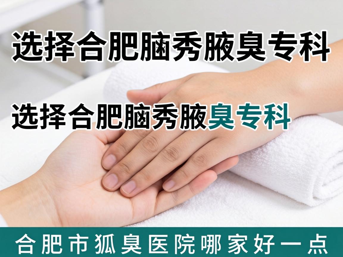 选择合肥腋秀腋臭专科，解析合肥市狐臭医院哪家好一点