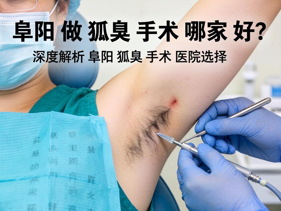 阜阳做狐臭手术哪家好？深度解析阜阳狐臭手术医院选择