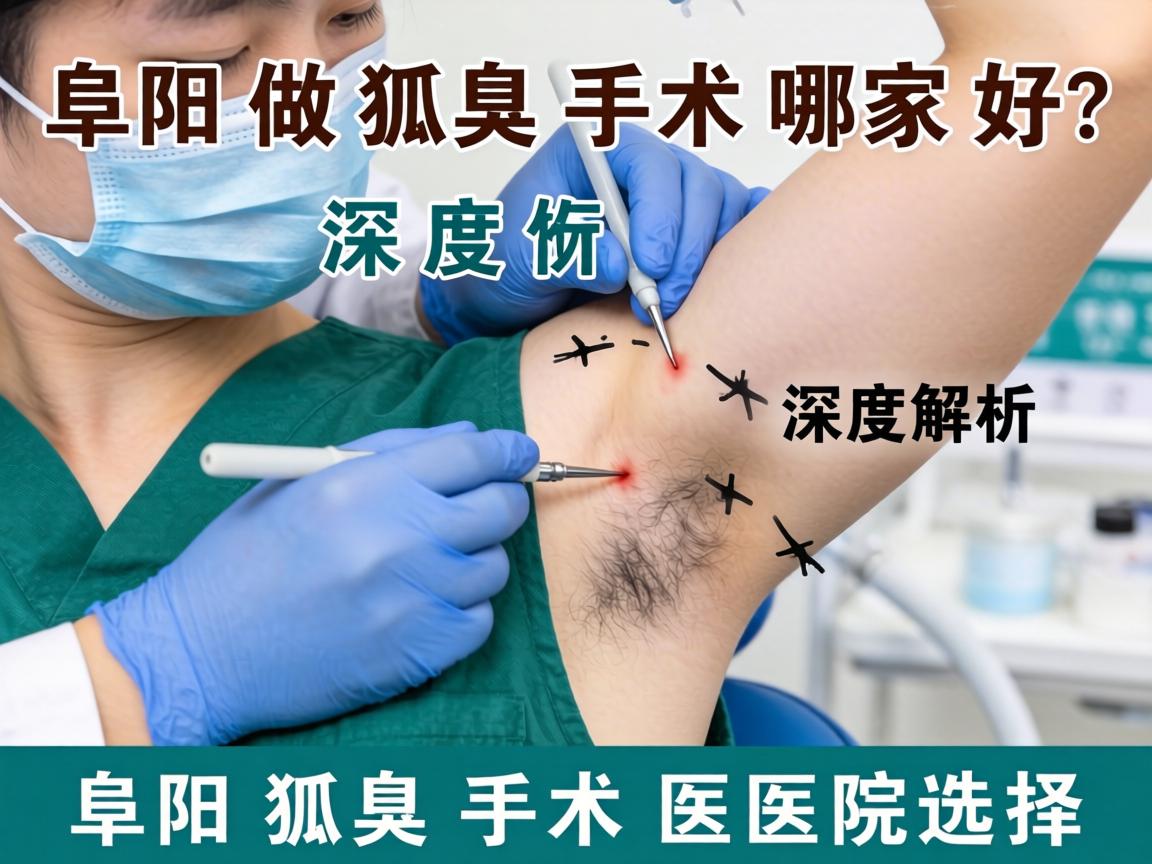 阜阳做狐臭手术哪家好？深度解析阜阳狐臭手术医院选择