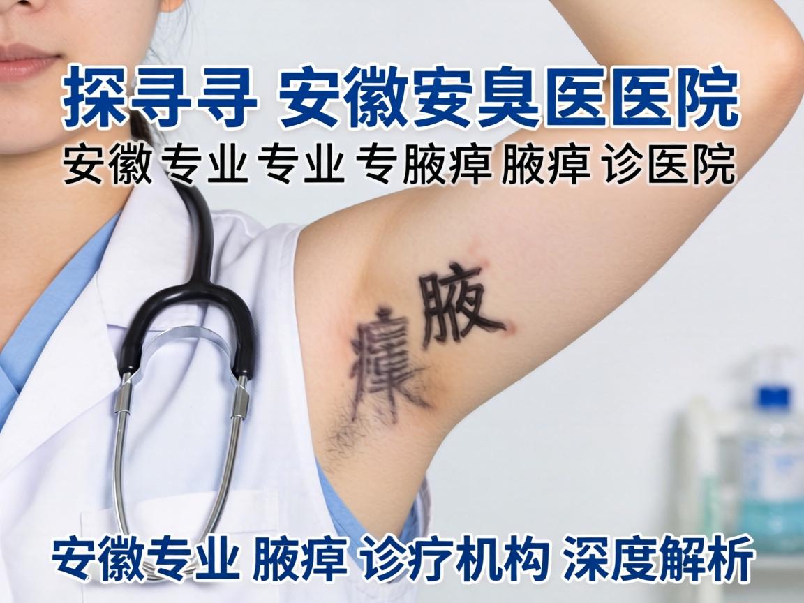 探寻安徽专业腋臭医院，安徽专业腋臭诊疗机构深度解析