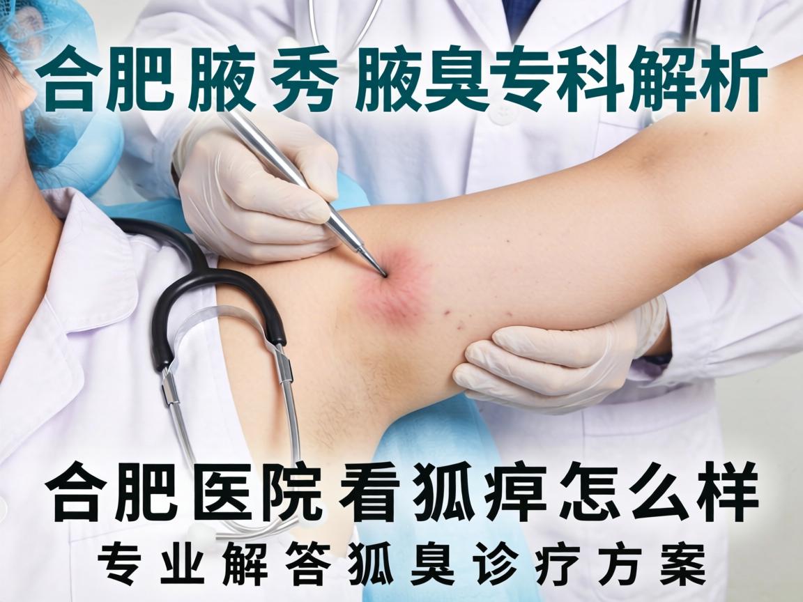 合肥腋秀腋臭专科解析，合肥医院看狐臭怎么样，专业解答狐臭诊疗方案