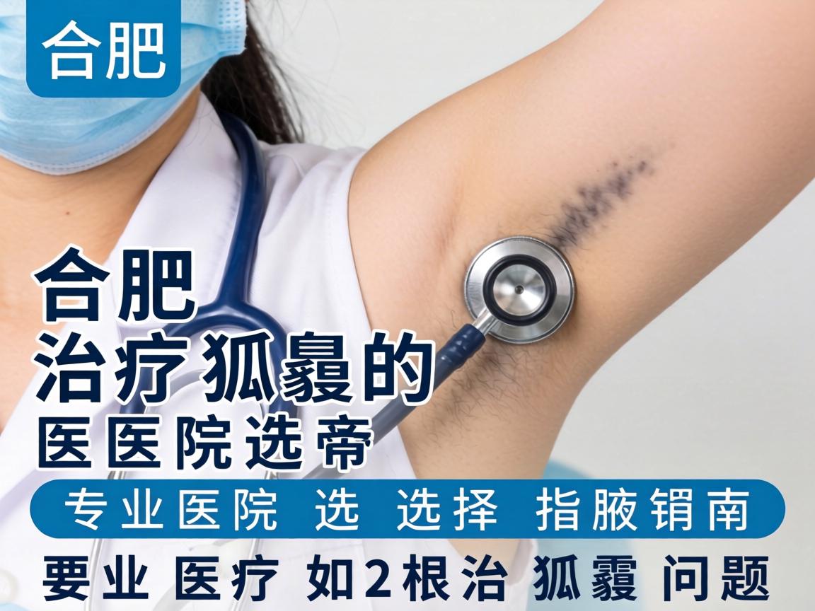 合肥治疗狐臭的医院选择指南，专业医院如何根治狐臭问题
