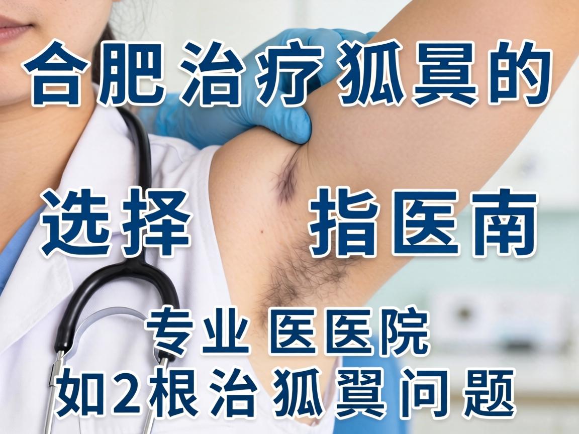 合肥治疗狐臭的医院选择指南，专业医院如何根治狐臭问题
