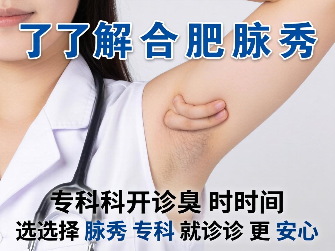了解合肥腋秀专科开诊时间，选择腋秀专科就诊更安心