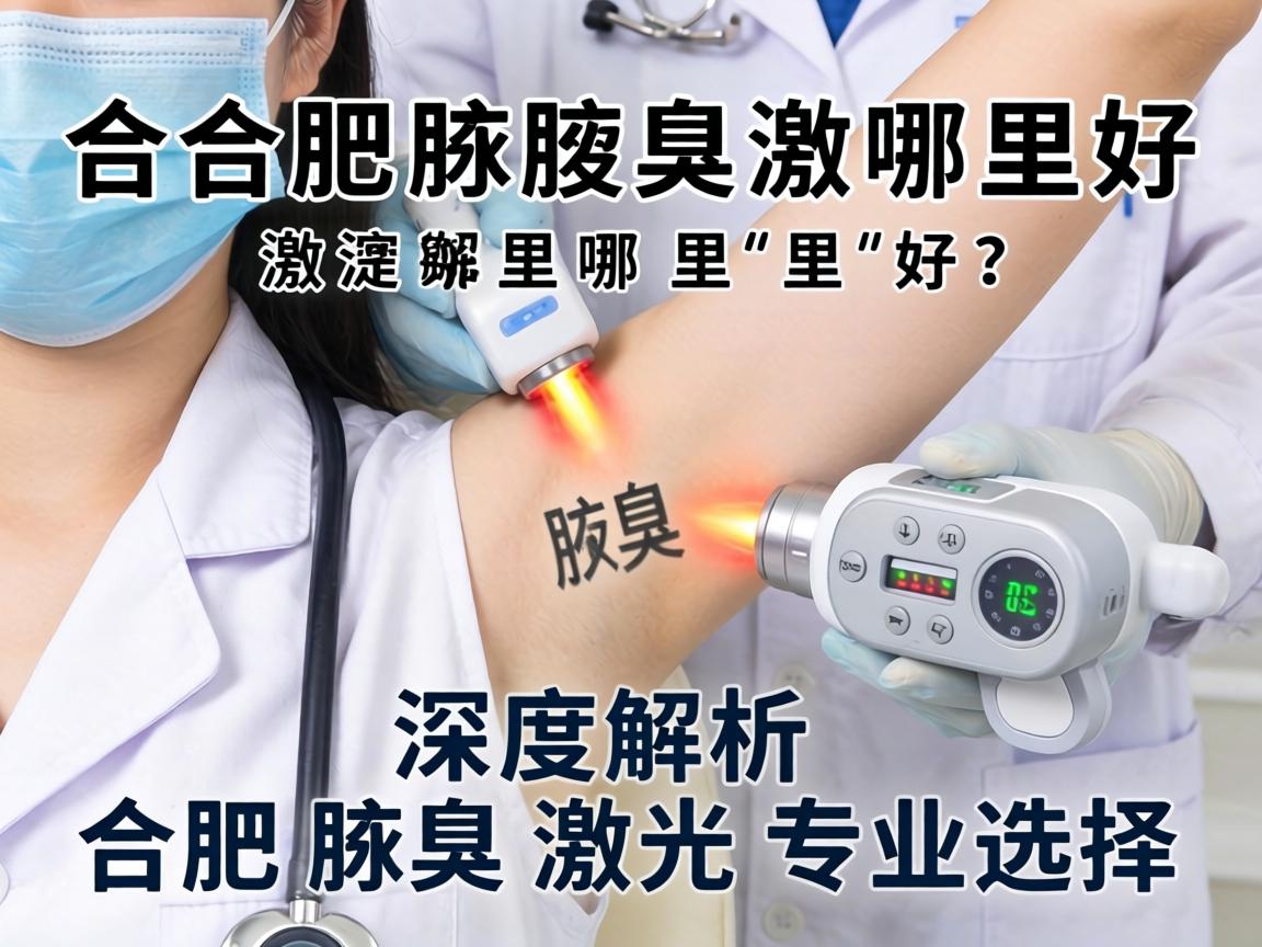 合肥腋臭激光哪里好？深度解析合肥腋臭激光专业选择