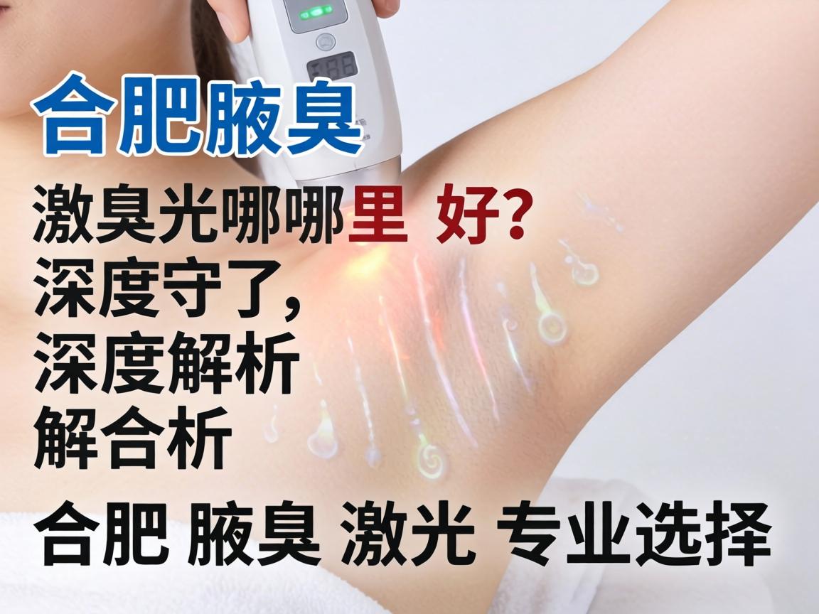 合肥腋臭激光哪里好？深度解析合肥腋臭激光专业选择
