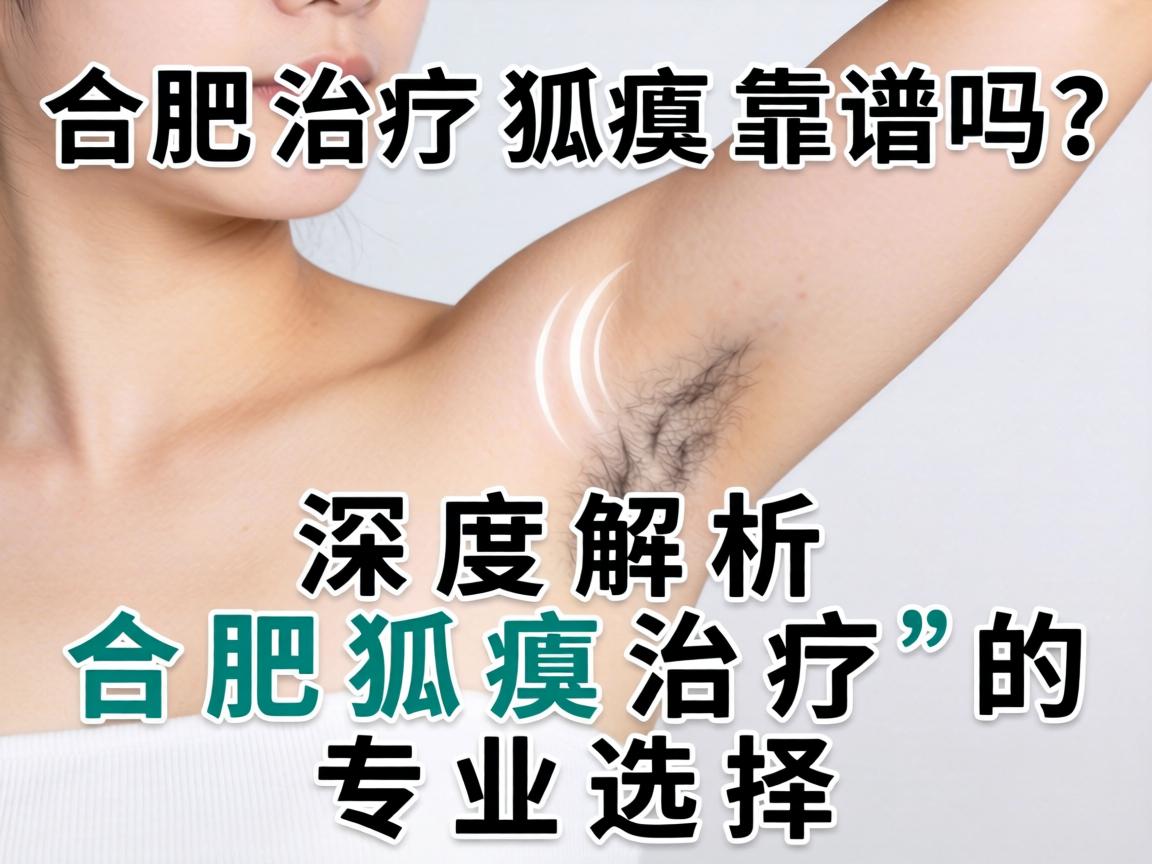 合肥治疗狐臭靠谱吗？深度解析合肥狐臭治疗的专业选择