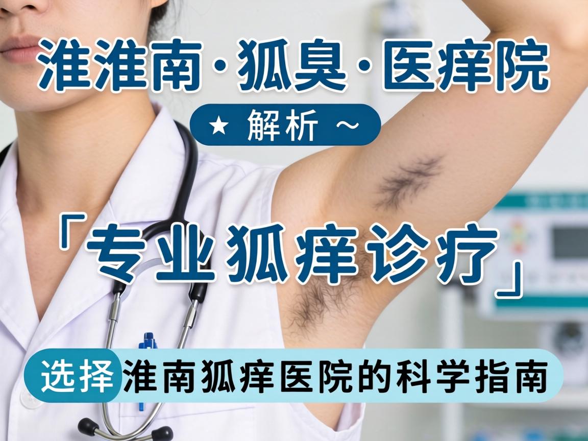淮南狐臭医院解析，专业狐臭诊疗，选择淮南狐臭医院的科学指南