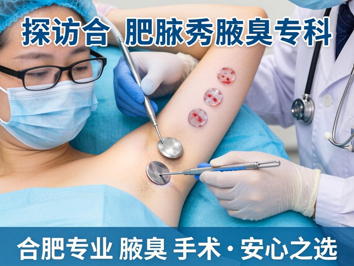探访合肥腋秀腋臭专科，解析合肥专业腋臭手术的安心之选