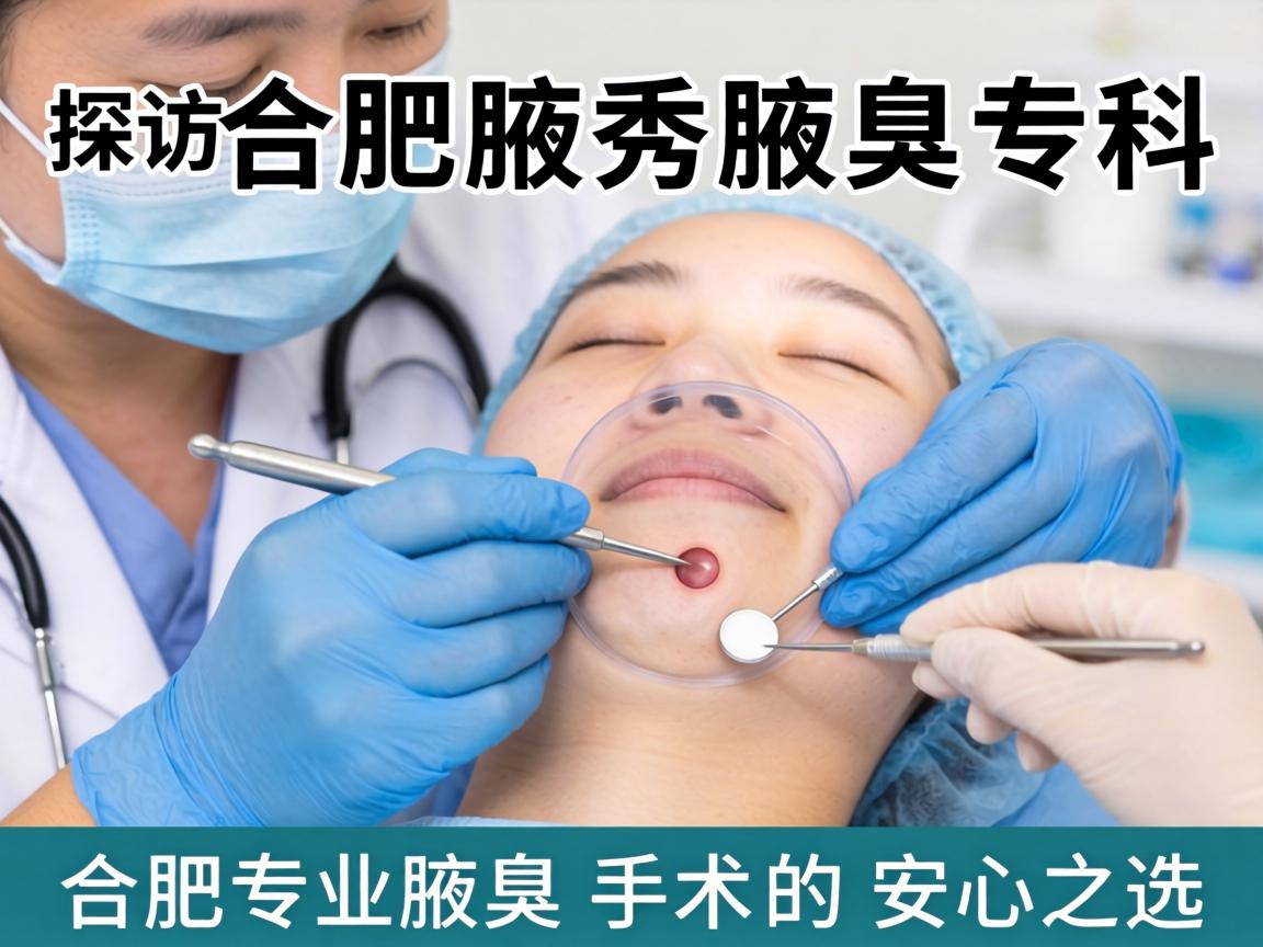 探访合肥腋秀腋臭专科，解析合肥专业腋臭手术的安心之选