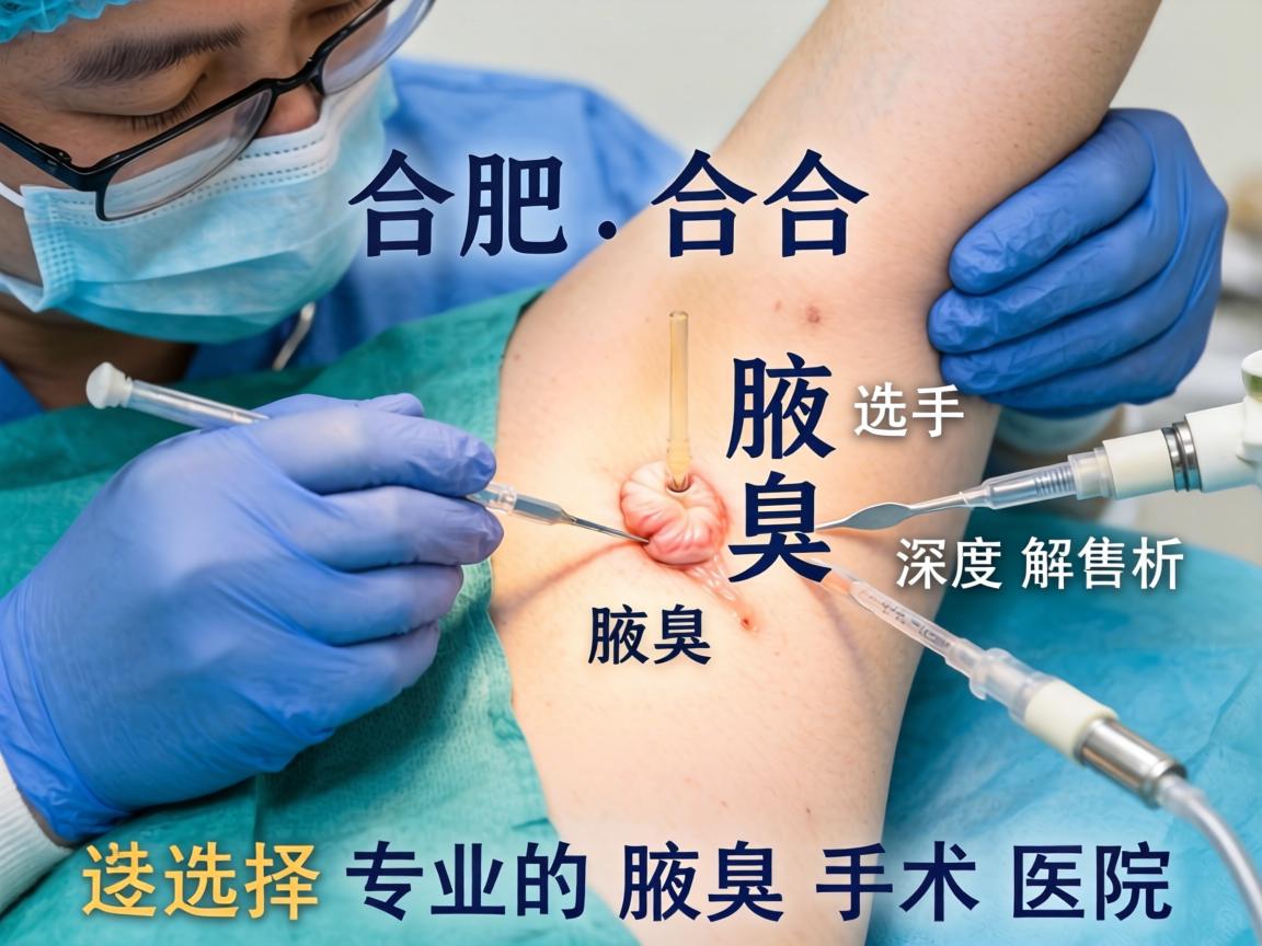 合肥腋臭手术医院深度解析，如何选择专业的腋臭手术医院