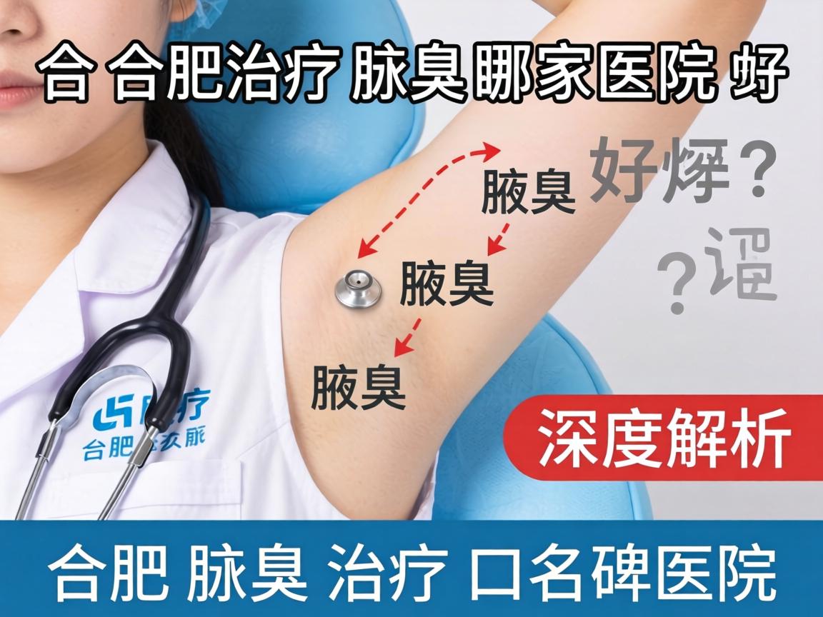 在合肥治疗腋臭哪家医院好？深度解析合肥腋臭治疗口碑医院