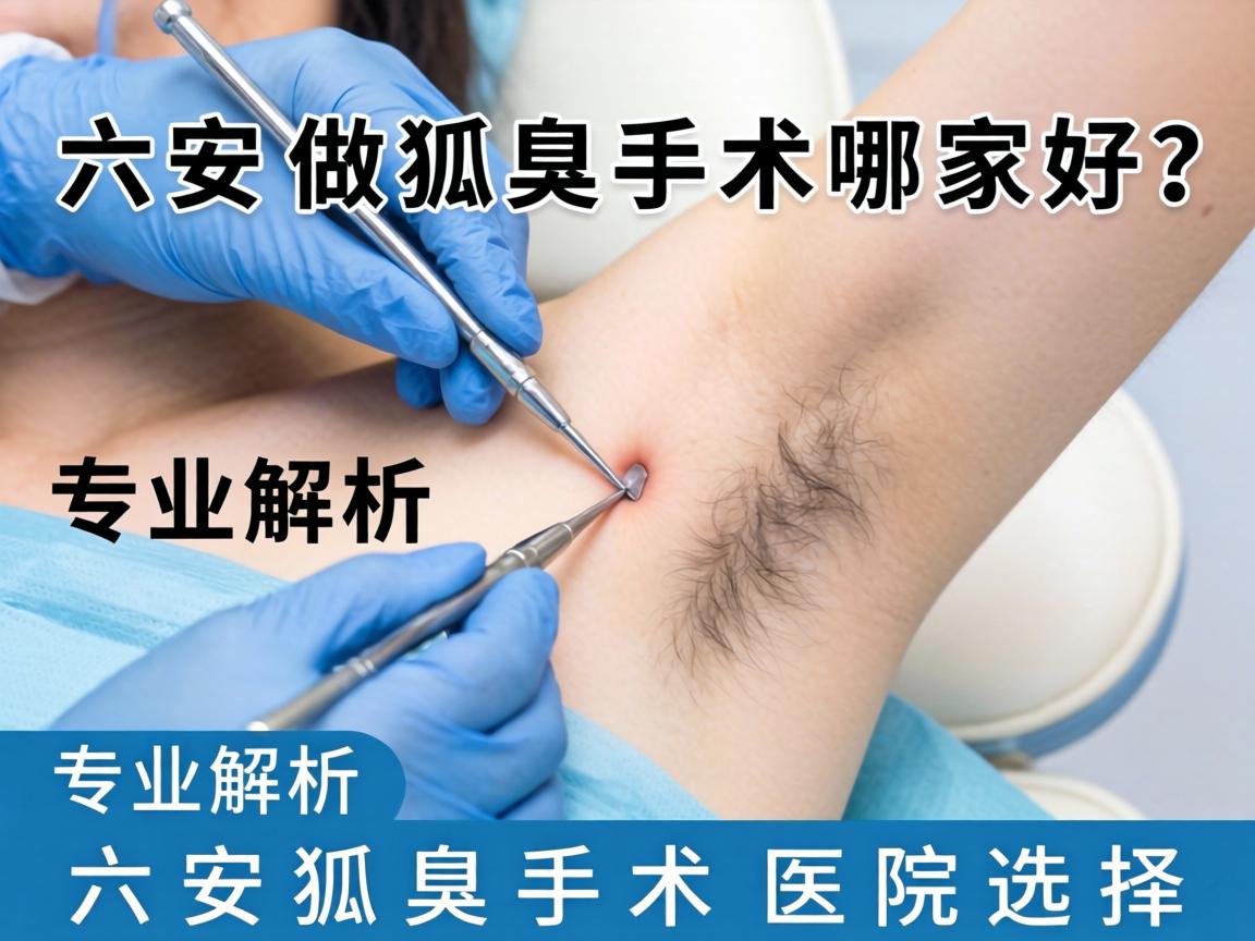 六安做狐臭手术哪家好？专业解析六安狐臭手术医院选择