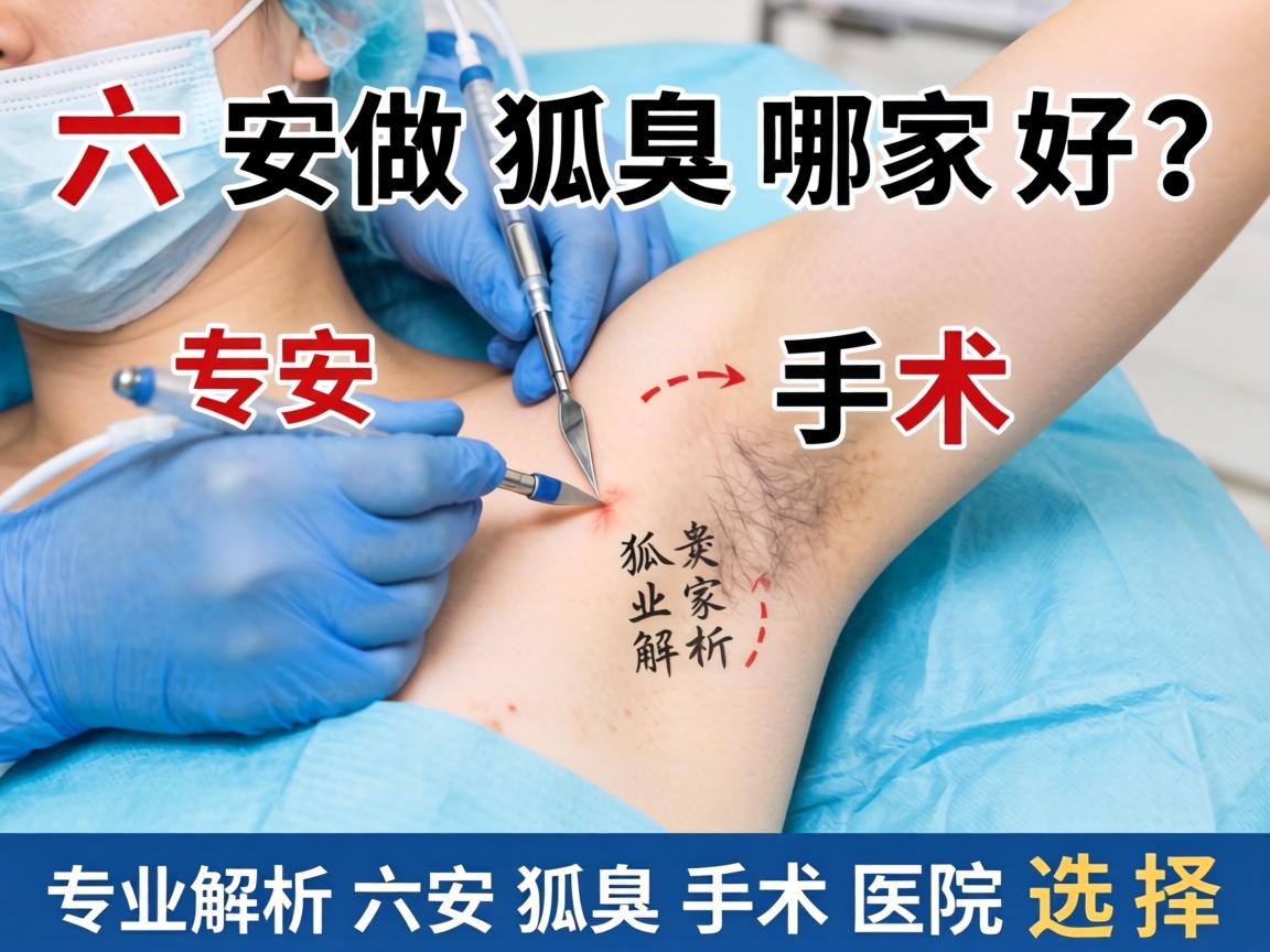 六安做狐臭手术哪家好？专业解析六安狐臭手术医院选择
