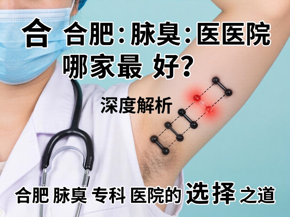 合肥腋臭医院哪家最好？深度解析合肥腋臭专科医院的选择之道