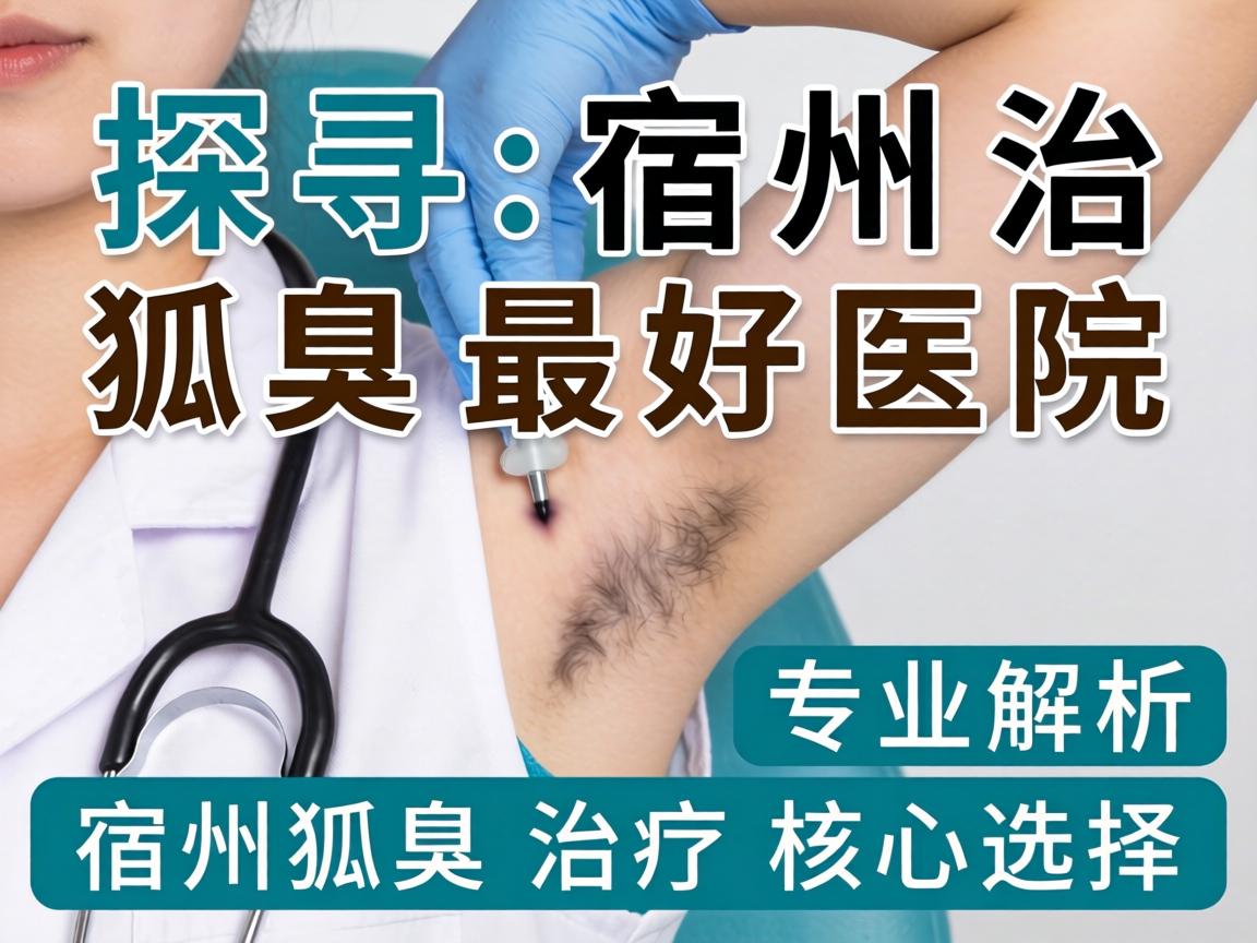 探寻宿州治狐臭最好医院，专业解析宿州狐臭治疗核心选择